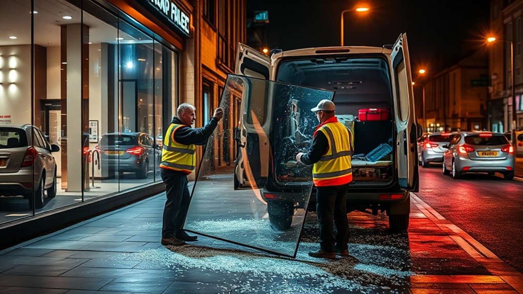 Emergency Glazing Waterside